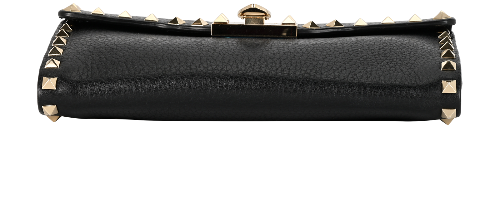 Rockstud Crossbody, &pound;595, Handbags, Black, Leather, Top view